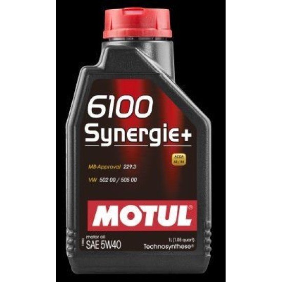 MOTUL SYNERGIE+ Λάδι κινητήρα
5W-40, 1l, εν μέρει συνθετικό λάδι MOTUL SYNERGIE+ Λάδι κινητήρα
5W-40, 1l, εν μέρει συνθετικό λάδι
