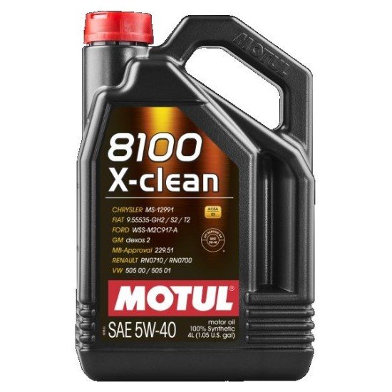 MOTUL 8100, X-clean Λάδι κινητήρα
5W-40, 4l
