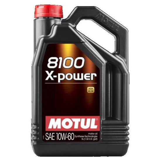 MOTUL 8100, X-POWER Λάδι κινητήρα
10W-60, 5l MOTUL 8100, X-POWER Λάδι κινητήρα
10W-60, 5l