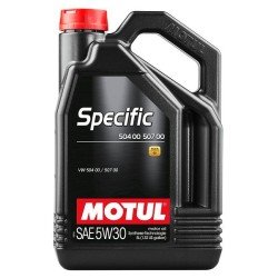 MOTUL SPECIFIC, 504 00 507 00 Λάδι κινητήρα
5W-30, 5l MOTUL SPECIFIC, 504 00 507 00 Λάδι κινητήρα
5W-30, 5l