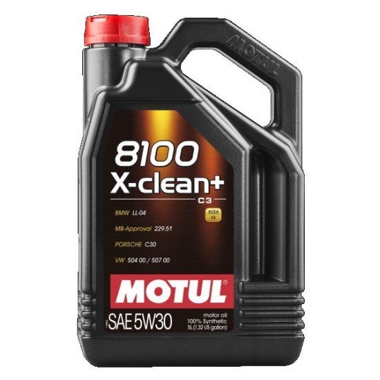 MOTUL 8100, X-CLEAN+ Λάδι κινητήρα
5W-30, 5l MOTUL 8100, X-CLEAN+ Λάδι κινητήρα
5W-30, 5l
