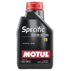 MOTUL SPECIFIC, 504 00 507 00 Λάδι κινητήρα
0W-30, 1l, Συνθετικό λάδι MOTUL SPECIFIC, 504 00 507 00 Λάδι κινητήρα
0W-30, 1l, Συνθετικό λάδι