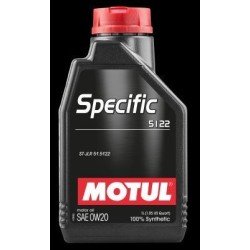 MOTUL SPECIFIC, 5122 Λάδι κινητήρα
0W-20, 1l, Συνθετικό λάδι MOTUL SPECIFIC, 5122 Λάδι κινητήρα
0W-20, 1l, Συνθετικό λάδι