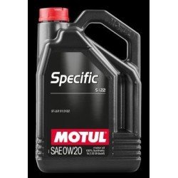 MOTUL SPECIFIC, 5122 Λάδι κινητήρα
0W-20, 5l, Συνθετικό λάδι MOTUL SPECIFIC, 5122 Λάδι κινητήρα
0W-20, 5l, Συνθετικό λάδι
