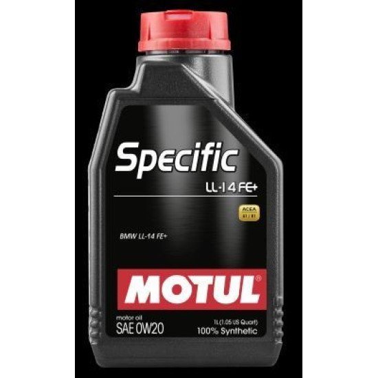 MOTUL SPECIFIC, LL-14 FE+ Λάδι κινητήρα
0W-20, 1l, Συνθετικό λάδι MOTUL SPECIFIC, LL-14 FE+ Λάδι κινητήρα
0W-20, 1l, Συνθετικό λάδι