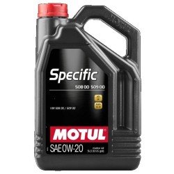 MOTUL Specific, 508 00 509 00 Λάδι κινητήρα
0W-20, 5l MOTUL Specific, 508 00 509 00 Λάδι κινητήρα
0W-20, 5l