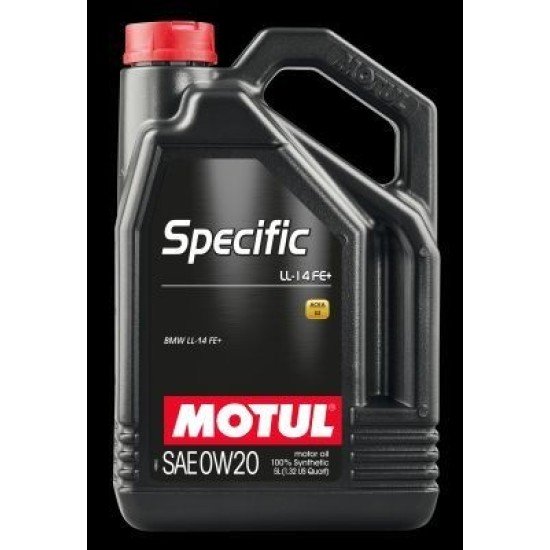 MOTUL SPECIFIC, LL-14 FE+ Λάδι κινητήρα
0W-20, 5l, Συνθετικό λάδι MOTUL SPECIFIC, LL-14 FE+ Λάδι κινητήρα
0W-20, 5l, Συνθετικό λάδι