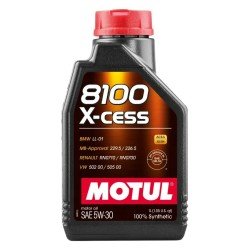 MOTUL 8100, X-CESS Λάδι κινητήρα
5W-30, 1l, Πλήρως συνθετικό λάδι MOTUL 8100, X-CESS Λάδι κινητήρα
5W-30, 1l, Πλήρως συνθετικό λάδι