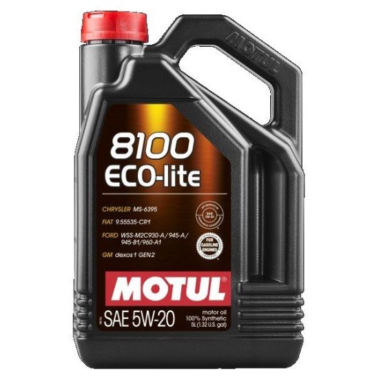 MOTUL ECO-lite Λάδι κινητήρα
5W-20, 5l MOTUL ECO-lite Λάδι κινητήρα
5W-20, 5l