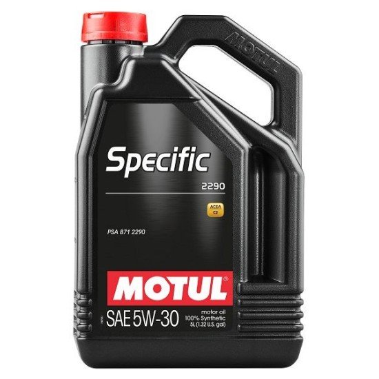 MOTUL SPECIFIC, 2290 Λάδι κινητήρα
5W-30, 5l MOTUL SPECIFIC, 2290 Λάδι κινητήρα
5W-30, 5l