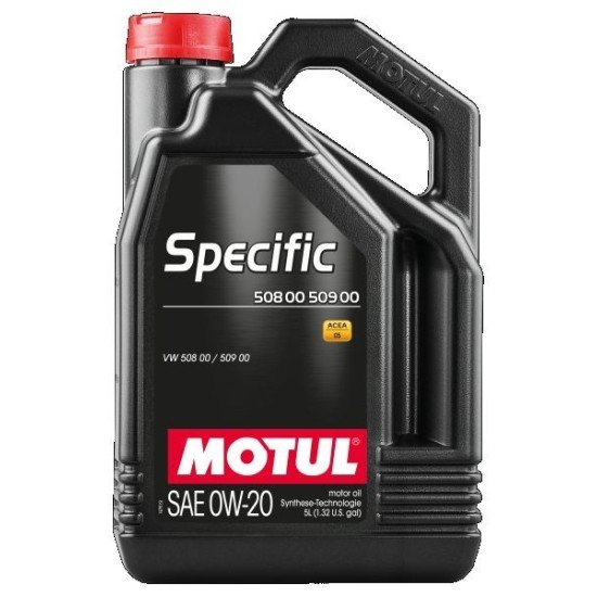 MOTUL Specific, 508 00 509 00 Λάδι κινητήρα
0W-20, 5l MOTUL Specific, 508 00 509 00 Λάδι κινητήρα
0W-20, 5l