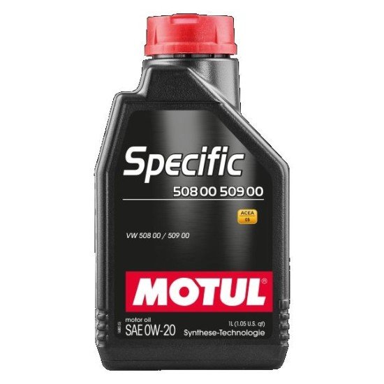MOTUL Specific, 508 00 509 00 Λάδι κινητήρα
0W-20, 1l MOTUL Specific, 508 00 509 00 Λάδι κινητήρα
0W-20, 1l