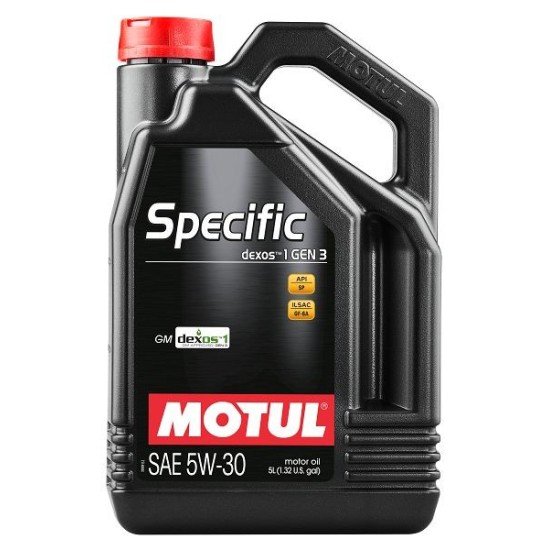 MOTUL Specific, DEXOS 1 GEN 3 Λάδι κινητήρα
5W-30, 5l, Πλήρως συνθετικό λάδι MOTUL Specific, DEXOS 1 GEN 3 Λάδι κινητήρα
5W-30, 5l, Πλήρως συνθετικό λάδι