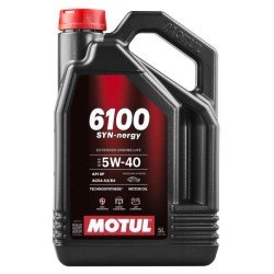 MOTUL 6100, Syn-nergy Λάδι κινητήρα
5W-40, 5l MOTUL 6100, Syn-nergy Λάδι κινητήρα
5W-40, 5l