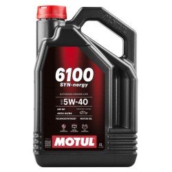 MOTUL 6100, Syn-nergy Λάδι κινητήρα
5W-40, 4l MOTUL 6100, Syn-nergy Λάδι κινητήρα
5W-40, 4l