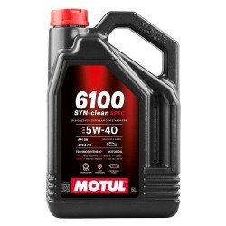 MOTUL 6100, Syn-clean Spec Λάδι κινητήρα
5W-40, 5l MOTUL 6100, Syn-clean Spec Λάδι κινητήρα
5W-40, 5l