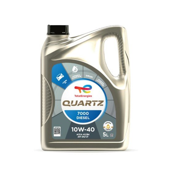 Εν μέρει συνθετικό λάδι TotalEnergies Quartz 7000 Diesel 10W40 5L 2202844 Εν μέρει συνθετικό λάδι TotalEnergies Quartz 7000 Diesel 10W40 5L 2202844