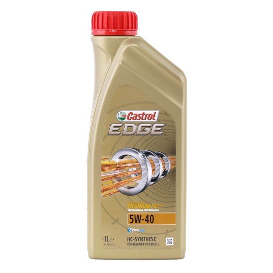 CASTROL EDGE Λάδι κινητήρα
5W-40, 1l, Συνθετικό λάδι CASTROL EDGE Λάδι κινητήρα
5W-40, 1l, Συνθετικό λάδι