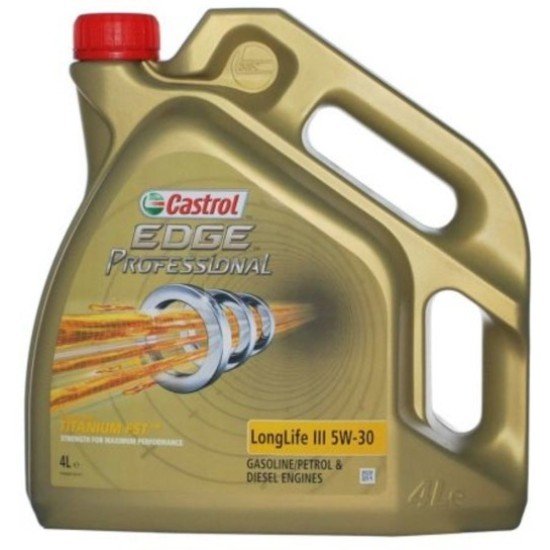 CASTROL EDGE Professional, LongLife III Λάδι κινητήρα
5W-30, 4l, Συνθετικό λάδι CASTROL EDGE Professional, LongLife III Λάδι κινητήρα
5W-30, 4l, Συνθετικό λάδι