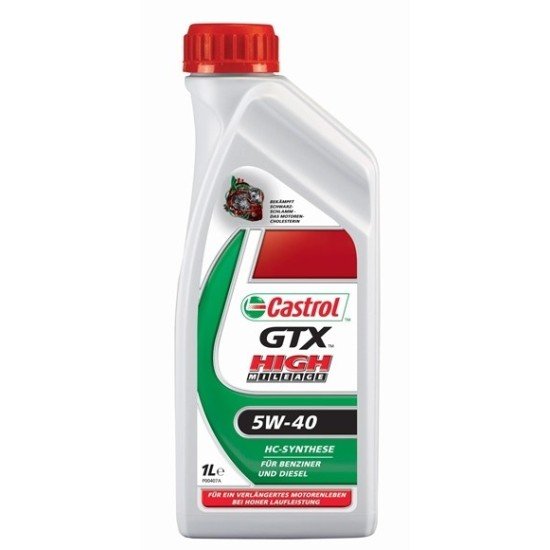 CASTROL GTX, High Mileage A3/B4 Λάδι κινητήρα
5W-40, 1l CASTROL GTX, High Mileage A3/B4 Λάδι κινητήρα
5W-40, 1l