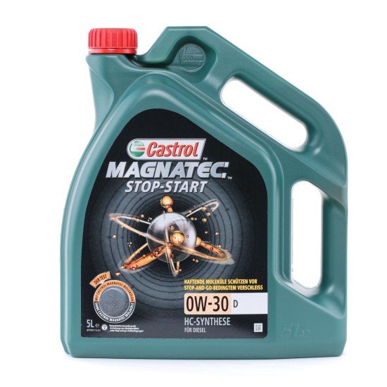 CASTROL Magnatec, Stop-Start D Λάδι κινητήρα
0W-30, 5l, Συνθετικό λάδι CASTROL Magnatec, Stop-Start D Λάδι κινητήρα
0W-30, 5l, Συνθετικό λάδι
