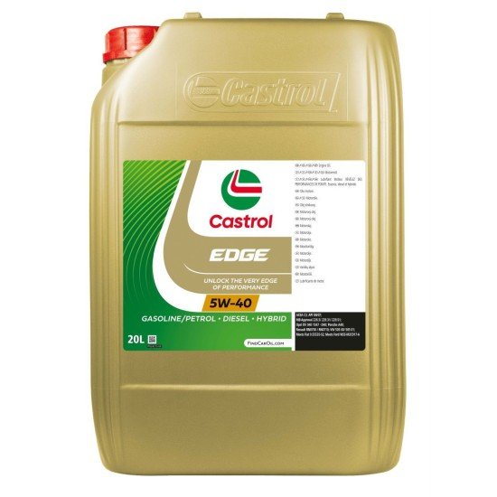 CASTROL EDGE Λάδι κινητήρα
5W-40, 20l, Συνθετικό λάδι CASTROL EDGE Λάδι κινητήρα
5W-40, 20l, Συνθετικό λάδι