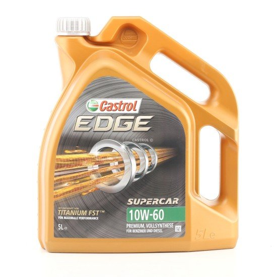 CASTROL EDGE, Titanium Λάδι κινητήρα
10W-60, 5l CASTROL EDGE, Titanium Λάδι κινητήρα
10W-60, 5l