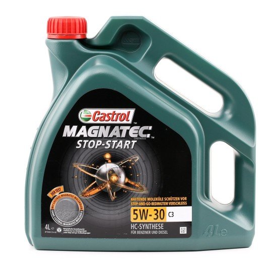 CASTROL Magnatec, Stop-Start C3 Λάδι κινητήρα
5W-30, 4l, Συνθετικό λάδι CASTROL Magnatec, Stop-Start C3 Λάδι κινητήρα
5W-30, 4l, Συνθετικό λάδι