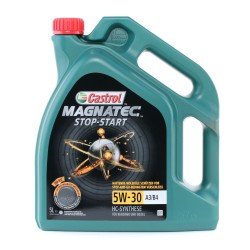 CASTROL Magnatec, Stop-Start A3/B4 Λάδι κινητήρα
5W-30, 5l, Πλήρως συνθετικό λάδι CASTROL Magnatec, Stop-Start A3/B4 Λάδι κινητήρα
5W-30, 5l, Πλήρως συνθετικό λάδι