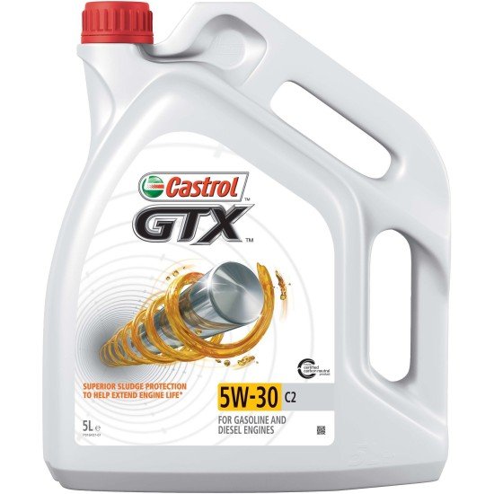 CASTROL GTX, C2 Λάδι κινητήρα
5W-30, 5l CASTROL GTX, C2 Λάδι κινητήρα
5W-30, 5l