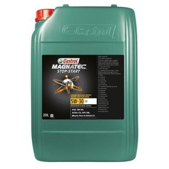 CASTROL Magnatec, Stop-Start S1 Λάδι κινητήρα
5W-30, 20l CASTROL Magnatec, Stop-Start S1 Λάδι κινητήρα
5W-30, 20l