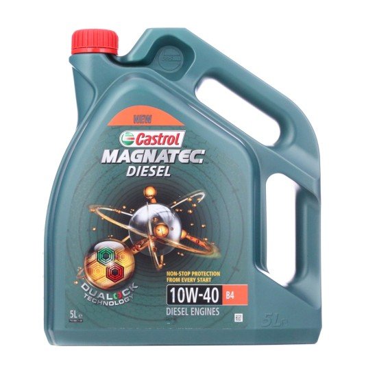 CASTROL Magnatec, Diesel B4 Λάδι κινητήρα
10W-40, 5l, εν μέρει συνθετικό λάδι CASTROL Magnatec, Diesel B4 Λάδι κινητήρα
10W-40, 5l, εν μέρει συνθετικό λάδι