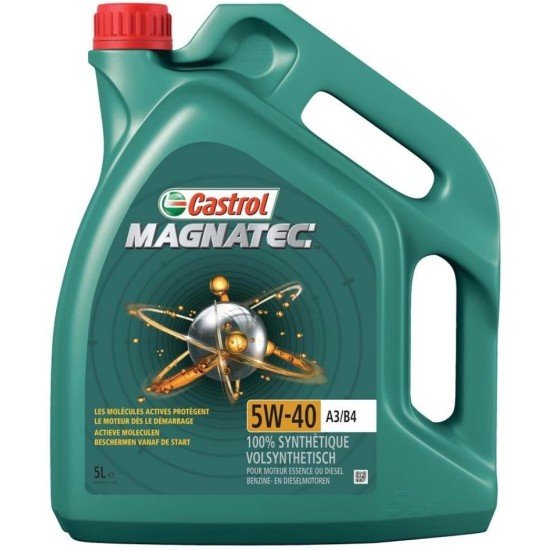 CASTROL Magnatec, A3/B4 Λάδι κινητήρα
5W-40, 5l CASTROL Magnatec, A3/B4 Λάδι κινητήρα
5W-40, 5l