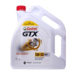 CASTROL GTX, RN17 Λάδι κινητήρα
5W-30, 5l, Συνθετικό λάδι CASTROL GTX, RN17 Λάδι κινητήρα
5W-30, 5l, Συνθετικό λάδι