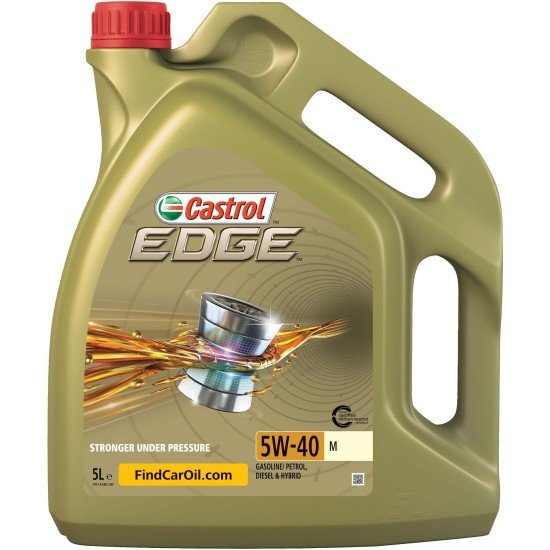 CASTROL EDGE, M Λάδι κινητήρα
5W-40, 5l CASTROL EDGE, M Λάδι κινητήρα
5W-40, 5l