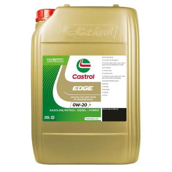 CASTROL EDGE, V Λάδι κινητήρα
0W-20, 20l CASTROL EDGE, V Λάδι κινητήρα
0W-20, 20l