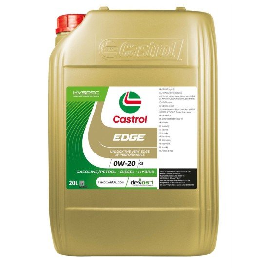 CASTROL EDGE, C5 Λάδι κινητήρα
0W-20, 20l CASTROL EDGE, C5 Λάδι κινητήρα
0W-20, 20l