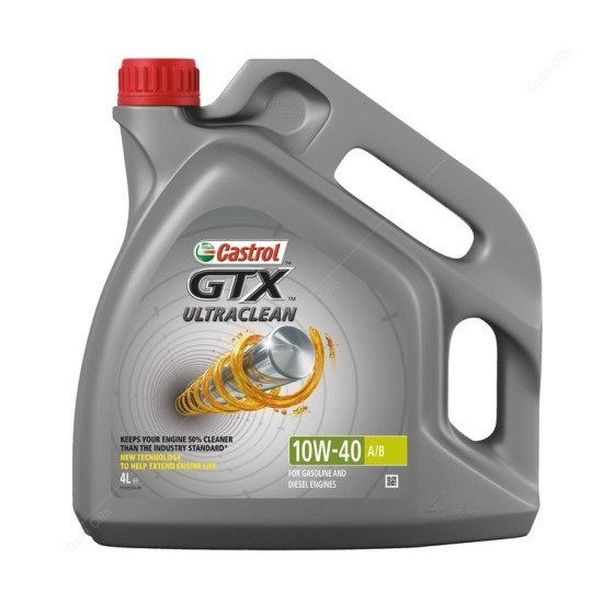 CASTROL GTX, Ultraclean A/B Λάδι κινητήρα
10W-40, 4l, εν μέρει συνθετικό λάδι CASTROL GTX, Ultraclean A/B Λάδι κινητήρα
10W-40, 4l, εν μέρει συνθετικό λάδι
