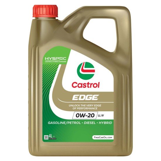 CASTROL EDGE, LL IV Λάδι κινητήρα
0W-20, 4l, Πλήρως συνθετικό λάδι CASTROL EDGE, LL IV Λάδι κινητήρα
0W-20, 4l, Πλήρως συνθετικό λάδι