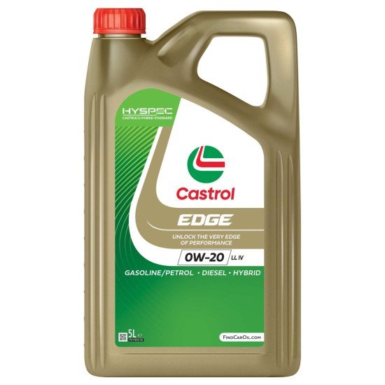CASTROL EDGE, LL IV Λάδι κινητήρα
0W-20, 5l, Πλήρως συνθετικό λάδι