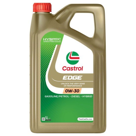 CASTROL EDGE Λάδι κινητήρα
0W-30, 5l, Συνθετικό λάδι CASTROL EDGE Λάδι κινητήρα
0W-30, 5l, Συνθετικό λάδι