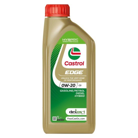 CASTROL EDGE, C5 Λάδι κινητήρα
0W-20, 1l CASTROL EDGE, C5 Λάδι κινητήρα
0W-20, 1l