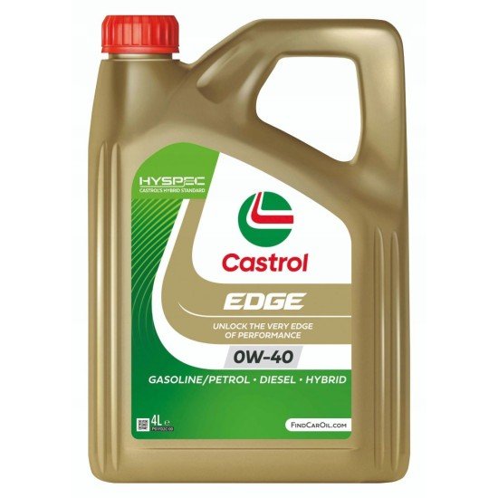 CASTROL EDGE Λάδι κινητήρα
0W-40, 4l, Συνθετικό λάδι CASTROL EDGE Λάδι κινητήρα
0W-40, 4l, Συνθετικό λάδι