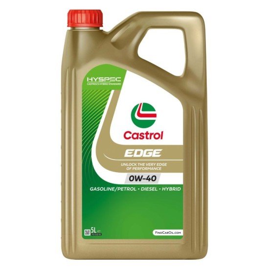 CASTROL EDGE Λάδι κινητήρα
0W-40, 5l, Συνθετικό λάδι CASTROL EDGE Λάδι κινητήρα
0W-40, 5l, Συνθετικό λάδι