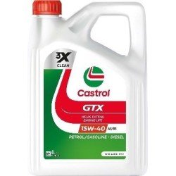 CASTROL GTX, A3/B3 Λάδι κινητήρα
15W-40, 4l, Oρυκτέλαιο CASTROL GTX, A3/B3 Λάδι κινητήρα
15W-40, 4l, Oρυκτέλαιο