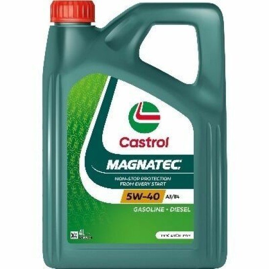 CASTROL Magnatec, A3/B4 Λάδι κινητήρα
5W-40, 4l CASTROL Magnatec, A3/B4 Λάδι κινητήρα
5W-40, 4l