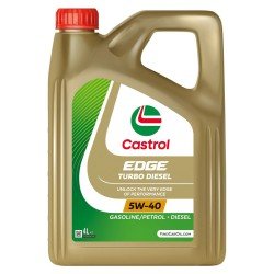 CASTROL EDGE, TURBO DIESEL Λάδι κινητήρα
5W-40, 4l, Συνθετικό λάδι CASTROL EDGE, TURBO DIESEL Λάδι κινητήρα
5W-40, 4l, Συνθετικό λάδι