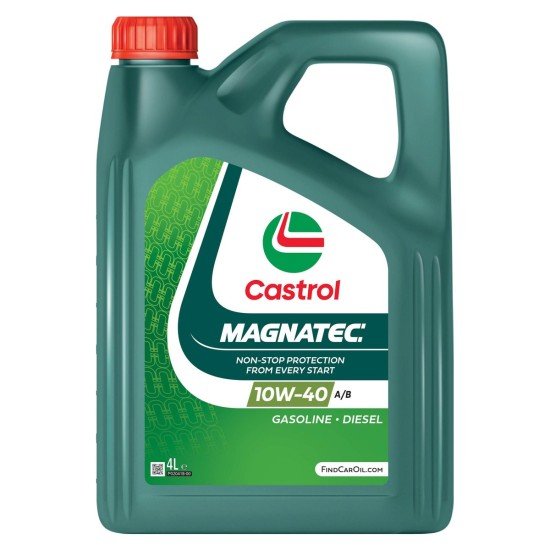 CASTROL Magnatec, A/B Λάδι κινητήρα
10W-40, 4l, εν μέρει συνθετικό λάδι CASTROL Magnatec, A/B Λάδι κινητήρα
10W-40, 4l, εν μέρει συνθετικό λάδι