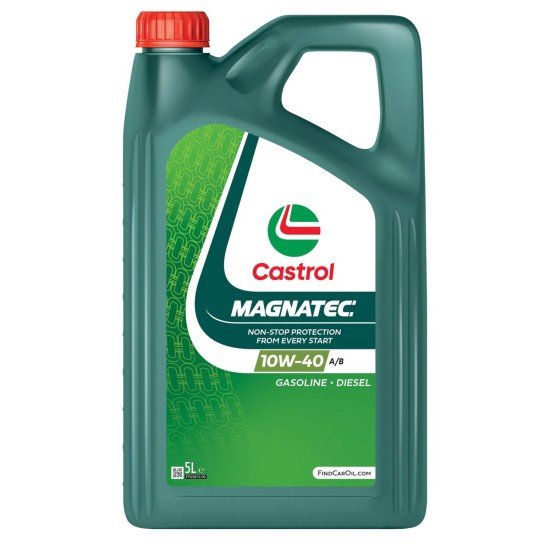 CASTROL Magnatec, A/B Λάδι κινητήρα
10W-40, 5l, εν μέρει συνθετικό λάδι CASTROL Magnatec, A/B Λάδι κινητήρα
10W-40, 5l, εν μέρει συνθετικό λάδι