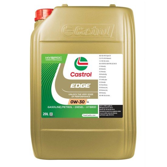 CASTROL EDGE, LL Λάδι κινητήρα
0W-30, 20l, Συνθετικό λάδι CASTROL EDGE, LL Λάδι κινητήρα
0W-30, 20l, Συνθετικό λάδι